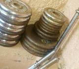 Vendo Mancuernas,barra Y Banca