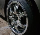 Vendo Aros 17 Cromados Llantas Nuevas