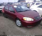 2003 Toyota Corolla Manual Para Repuestos