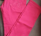 Jeans Fucsia Talla 78 Usado Una Vez