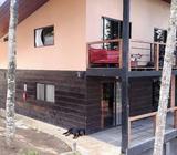 Cabaña con amplio terreno