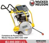 Cortadora de Pavimentos Wacker Neuson BFS 1345 14HP