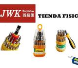 Kit de Destornilladores Telvia 31en1. JWK VISION