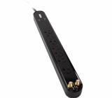 Regleta protectora de 7 salidas RCA