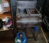 Vendo Freidora con Cilindro de Gas. en