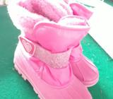 Botitas de Niña Rosadas