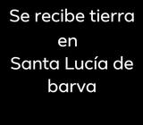Se Recibe Tierra en Santa Lucia de Barva