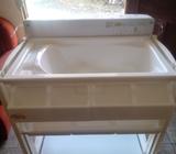 Cambiador con Bañera