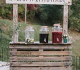 Estacion de bebida, barra bebida, vintage