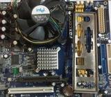combo placa base socket 775 ddr2 y ddr1 / 1gb ram