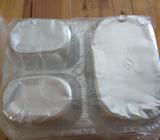 Bandeja Aluminio Desechable con División