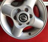 AROS 16 ORIGINALES NISSAN 6 HUECOS EN 139 MM