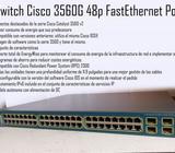 Switch Cisco 3560G 48p FastEthernet PoE