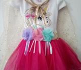 Vestido Unicornio Una Vez Se Puso