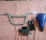 Asiento,manivela, Puños Y Pedales