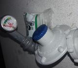 regulador de gas con manometro 25mil