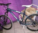 nemesis con todo shimano, freno disco