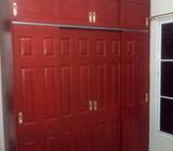 closet modernos empotrados a la pared