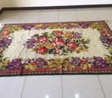 Fina Alfombra De Lana Tejida A Mano Hecha En Persia