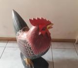 Gallina Madera Y Mucheco Campesino