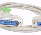 Manhattan Cable Null Moden Db9 Hembra A Db25 Macho, 1.8m