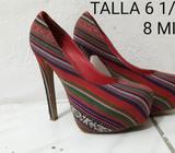 Zapato Mujer Talla 6 Y Medio