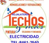 Goteras-canoas-techos Y Más.tel:84617540