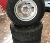 AROS Y LLANTAS 265-70-16 USADAS