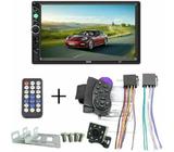 Radio de Pantalla Doble Din con Camara