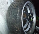 Aros 17 con Llantas a Un 90 por Cierto