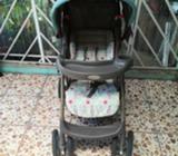 Se Vende Coche Graco con Silla para Auto