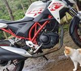 Moto AKT 200 AK200ZII Deportiva