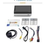 Radio para carro android 8.1Táctil de 7 inch, Retráctil