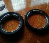 Llantas Doble Propósito con Las Cintas