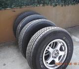 llanta 15 con aros multimedida 5 huecos