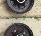 Vendo Tambores Traseros de Toyota Tercel