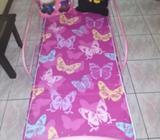 cama individual de niña