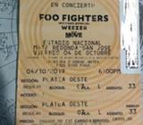 Entrada para Foo Fighters Platea Oeste